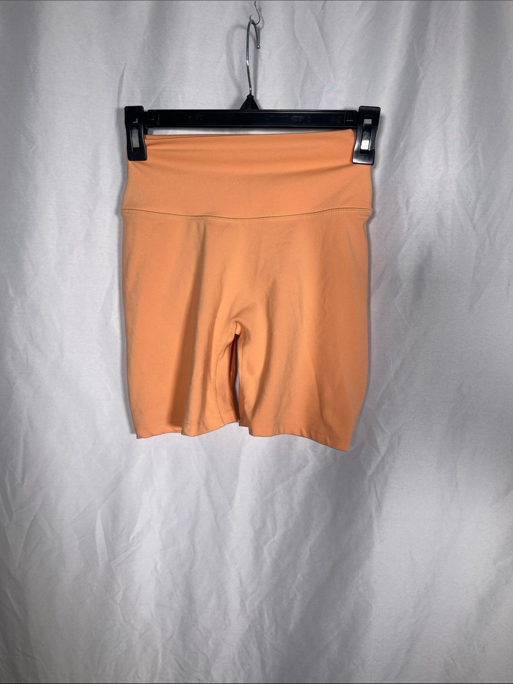 CSB WOMENS ORANGE SCRUNCH SHORTS MEDIUM